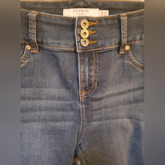 Torrid Stretch Denim Jeggings 14S - Picture 6 of 13